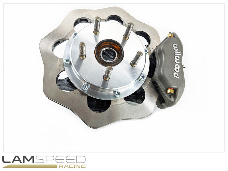 Lamspeed Racing 2020+ Toyota GR Yaris / Corolla Light Weight Front Small Drag Brake Kit.