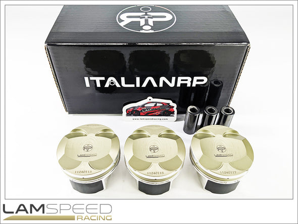 ItalianRP (IRP) 2020+ Toyota GR Yaris / Corolla G16E-GTS Platinum Line Billet Pistons (STD BORE 87.5MM AND STD STROKE).