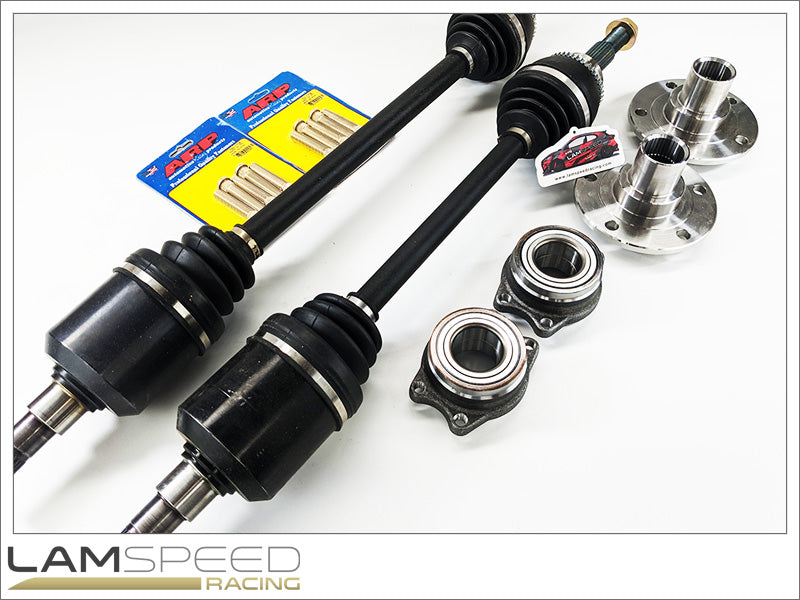 Driveshaft Shop 2001-2007 Mitsubishi Evo VII/VIII/IX 1200HP Pro Level Rear Axle/Hub Kit (Pair).