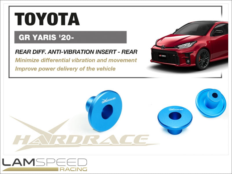 Hardrace REAR DIFF. ANTI-VIBRATION INSERT - REAR TOYOTA GR YARIS 2020+ - Q0900.