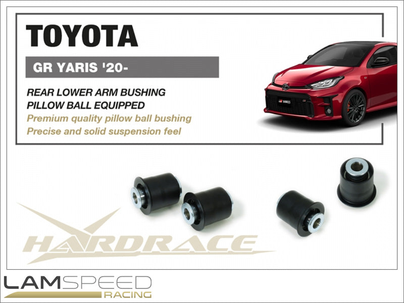 Hardrace TOYOTA GR YARIS 20+ REAR LOWER ARM BUSHING KIT - Q0892.