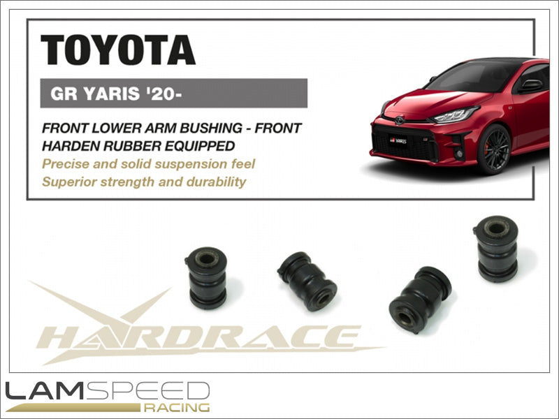 Hardrace TOYOTA GR YARIS '20- FRONT LOWER ARM FRONT BUSHING KIT - Q0894.