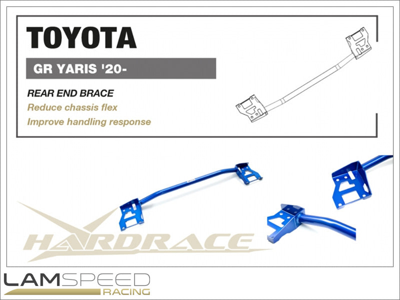 Hardrace TOYOTA GR YARIS '20- REAR END BRACE (Q0901).