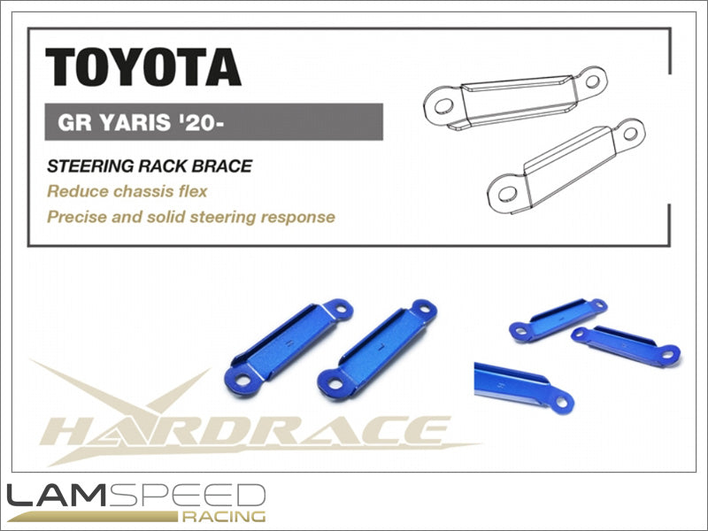 Hardrace TOYOTA GR YARIS 20+ STEERING RACK BRACE KIT - Q0940.