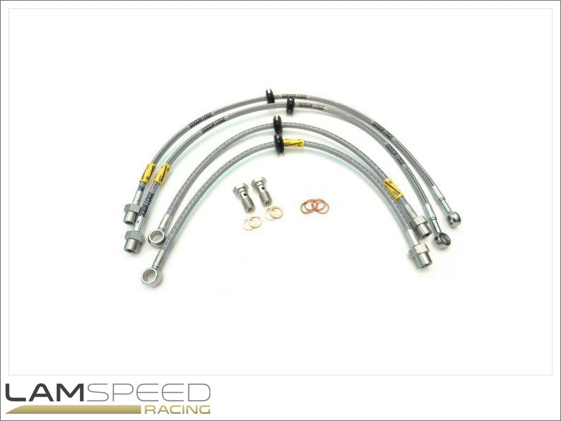 Goodridge Stainless Steel Braided Brake Line Kit - Mitsubishi Evolution 5-9 / 10 (front and rear).