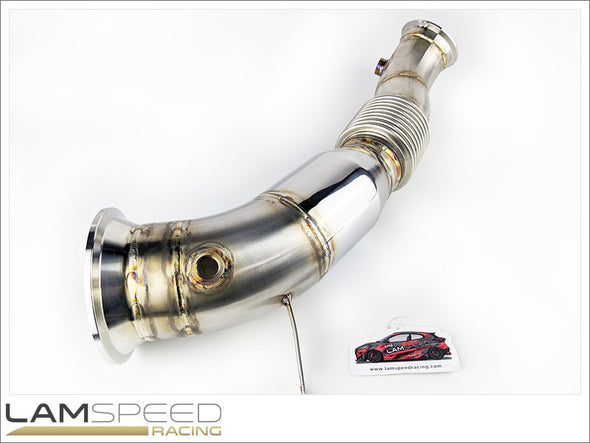 Lamspeed Racing 100 Cell Catted Downpipe and Mid-Pipe - 2020+ Toyota GR Yaris.