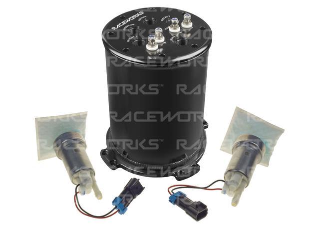 Raceworks Raceworks 2.8L Surge Tank Suits Single/Twin Intank Pumps