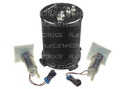 Raceworks Raceworks 2.8L Surge Tank Suits Single/Twin Intank Pumps.